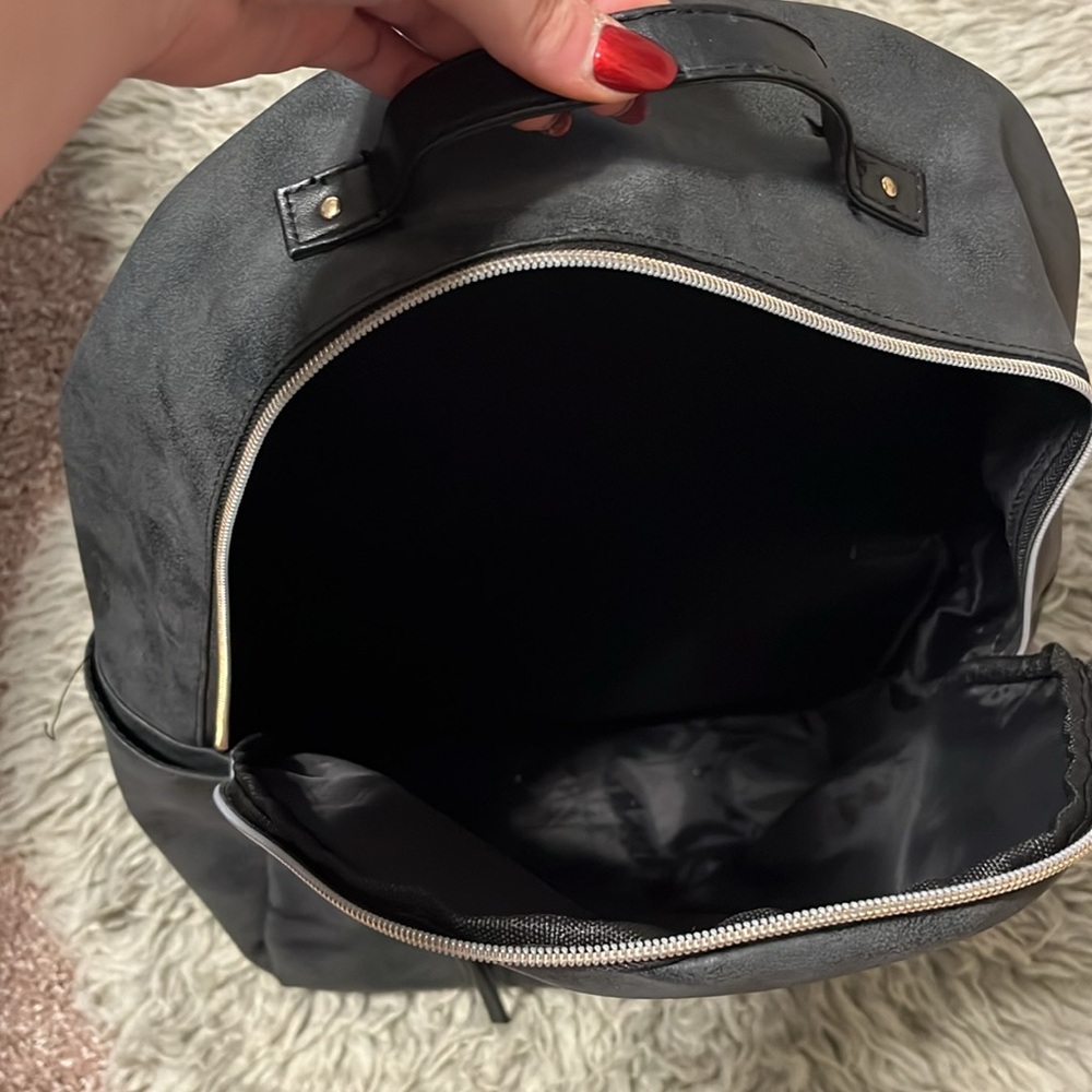 Faux Leather Mini Backpack - Picture 3 of 7
